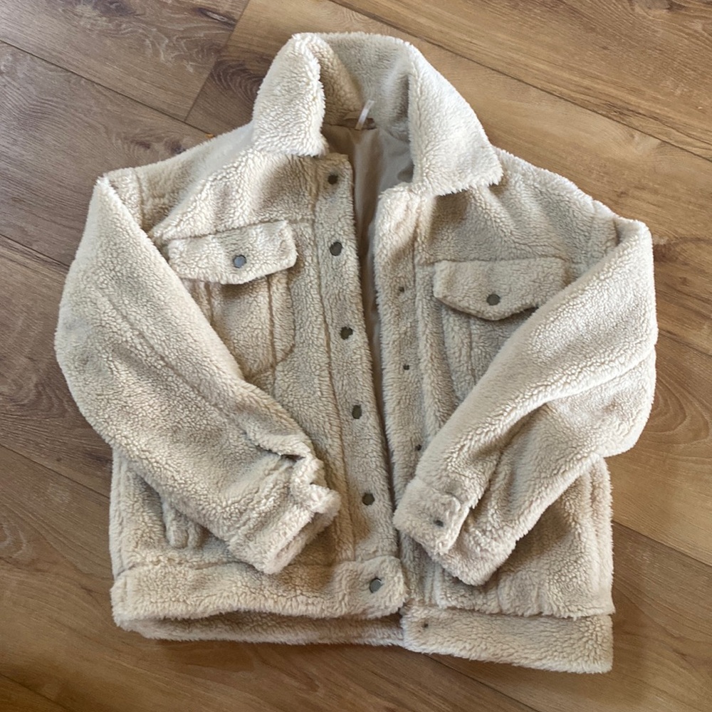 Sherpa style coat